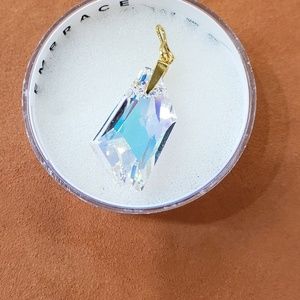 Alex and Ani pendant adorned with Swarowski crysta